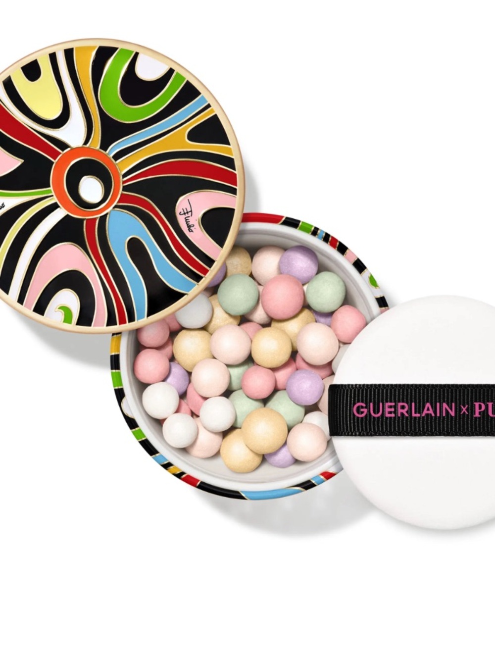 Limited edition Guerlain X Pucci Météorites Marmo Swirl Illuminating Powder - 02